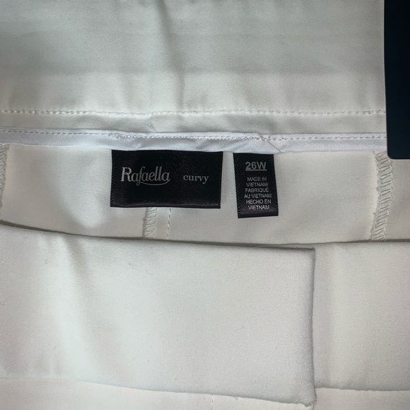 🌟Rafaella White Crop pants - Picture 2 of 7